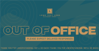 Corporate Out Of Office Facebook Ad Design