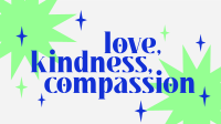 Love Kindness Compassion Zoom Background