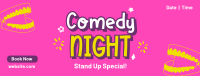 Comedy Night Facebook Cover