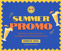 Cafe Summer Promo Facebook Post