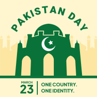 Pakistan Day Celebration Instagram Post