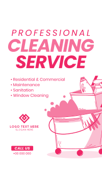 Cleaning Professionals Facebook Story