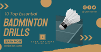 Badminton O’ Clock Facebook Ad