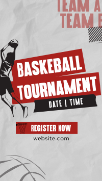 Sports Basketball Tournament Instagram Reel Image Preview