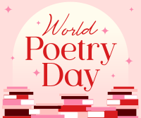 World Poetry Day Facebook Post