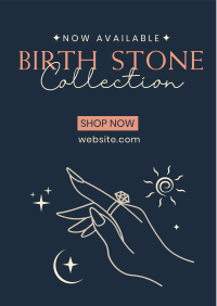 Birth Stone Flyer Design