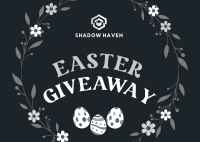 Eggs-tatic Easter Giveaway Postcard