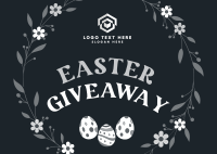 Eggs-tatic Easter Giveaway Postcard Design