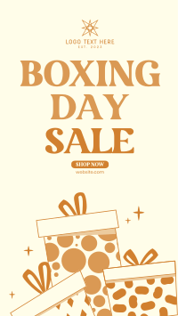 Boxing Day Flash Sale Facebook Story