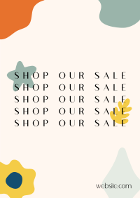 Quirky Sale Poster