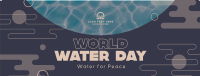 World Water Day Facebook Cover