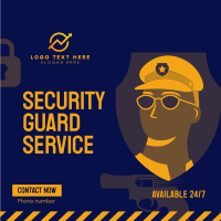 Security Guard Job Instagram Post