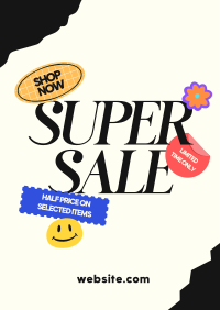 Y2K Super Sale Flyer