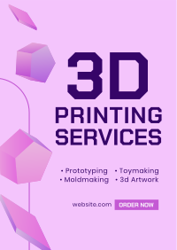 3d Printing Business Flyer