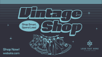 Vintage Clothing Shop Animation Design