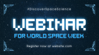 Space Week Webinars Animation