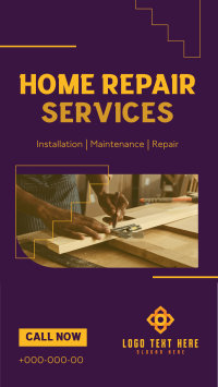 Simple Home Repair Service TikTok Video