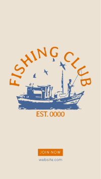 Fishing Club Facebook Story