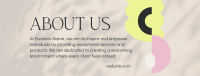 Austere About Us Facebook Cover Image Preview