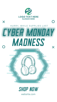 Gadget Cyber Monday TikTok Video Design