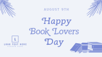 Happy Book Lovers Day Facebook Event Cover