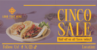 Cinco De Mayo Food Promo Facebook Ad