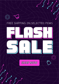 Techno Flash Sale Deals Flyer