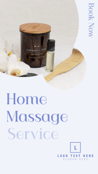 Massage at your Home Facebook Story