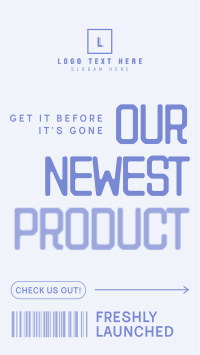 Minimalist Newest Product Facebook Story