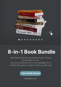 Dark Mode Book Bundle Poster