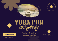 Yoga For Everybody Postcard