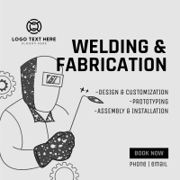 Welding & Fabrication Services Instagram Post