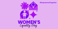 Happy Women's Equality Twitter Post