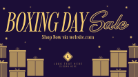 Boxing Day Presents Facebook Event Cover