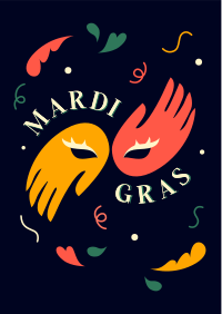 Mardi Gras Carnival Flyer