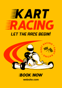 Let The Race Begin Poster