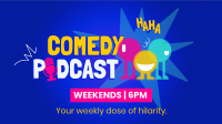 Playful Comedy Podcast Animation