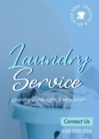 Professional Dry Cleaning Laundry Flyer