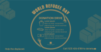 World Refugee Day Donations Facebook Ad