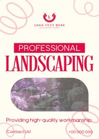 Professional Landscape Service Flyer