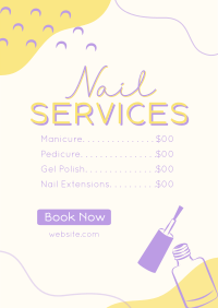 Where Nails Become Art Flyer