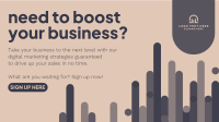 Business Booster Course Facebook Event Cover