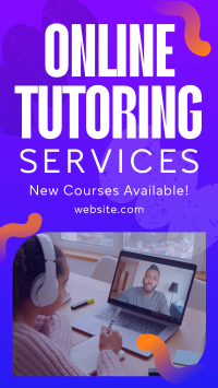 Online Tutor Services TikTok Video