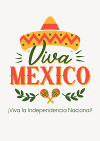 Mexico Independence Day Poster