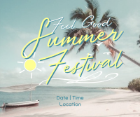 Summer Songs Fest Facebook Post