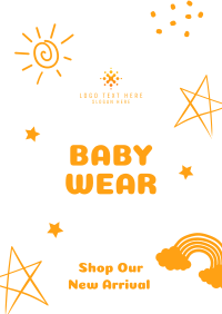 Baby Store New Arrival Flyer