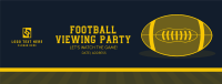 Football Viewing Party Facebook Cover