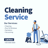 Professional Cleaner Services Instagram Post