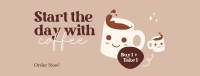 Coffee Facebook Cover example 4