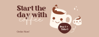 Coffee Promo Facebook Cover Design